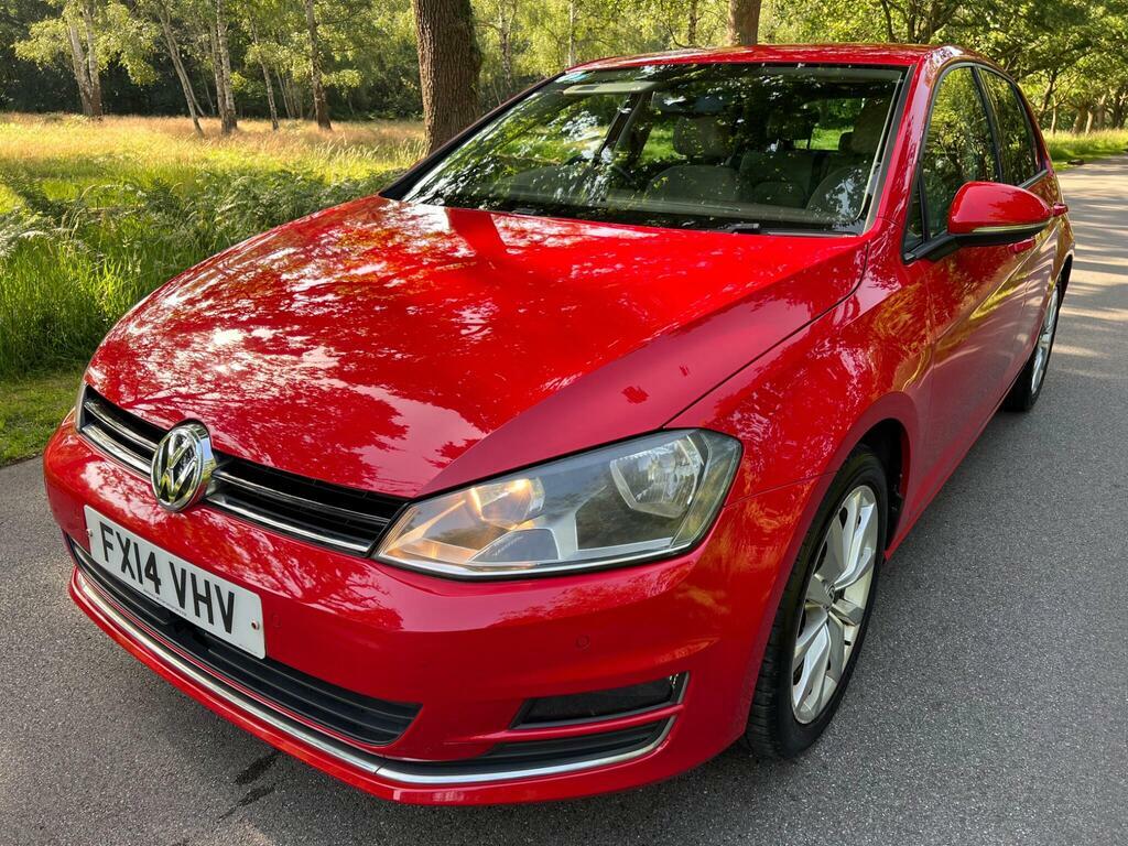 Volkswagen Golf 1.4 Tsi Bluemotion Tech Act Gt Euro 6 S S FX14VHV Red #2