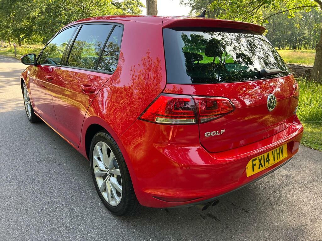 Volkswagen Golf 1.4 Tsi Bluemotion Tech Act Gt Euro 6 S S FX14VHV Red #3