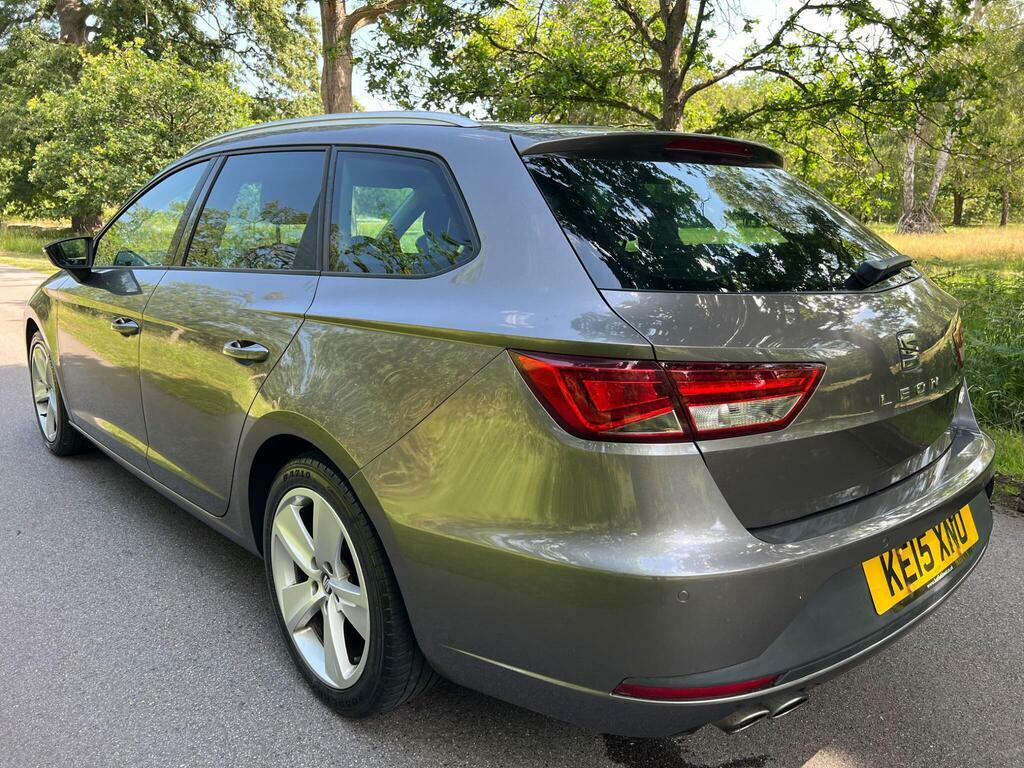 Seat Leon 1.4 Tsi Act Fr Sport Tourer Euro 6 S S Grey #4