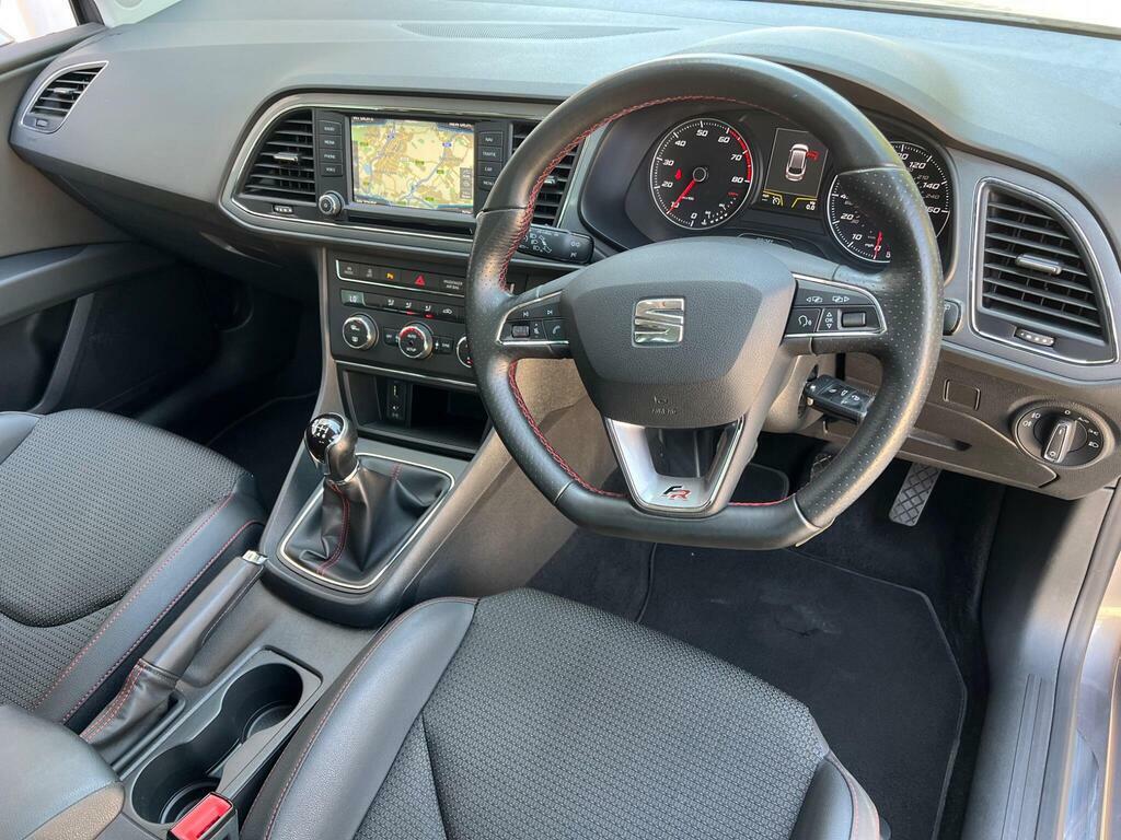 Seat Leon 2.0 Tdi Se Ss Estate 5-Door Silver #16