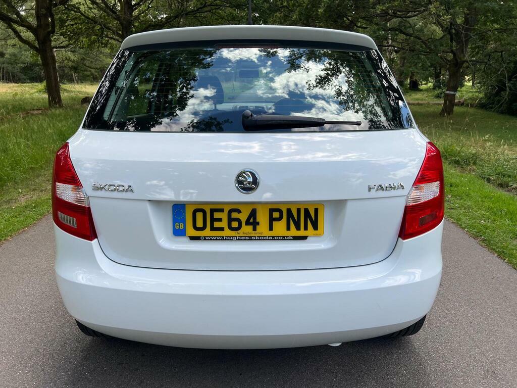 Skoda Fabia 1.2 Se Euro 5 White #5