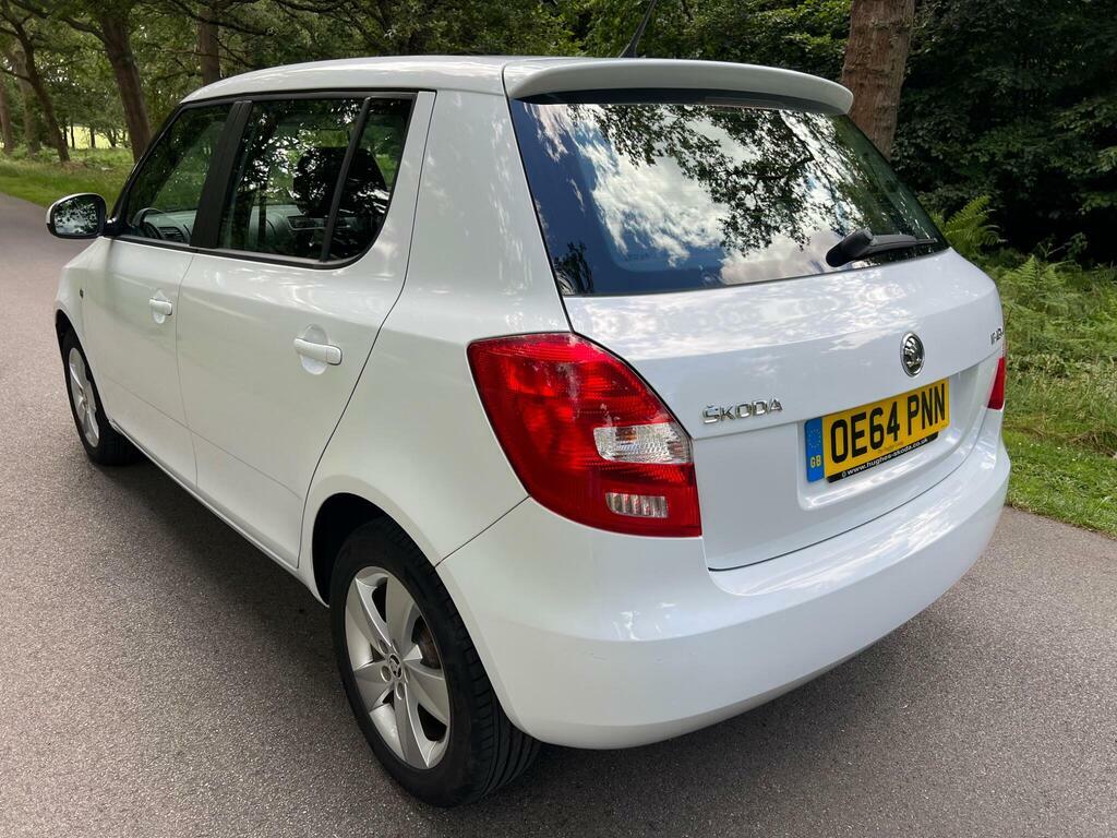 Skoda Fabia 1.2 Se Euro 5 White #4