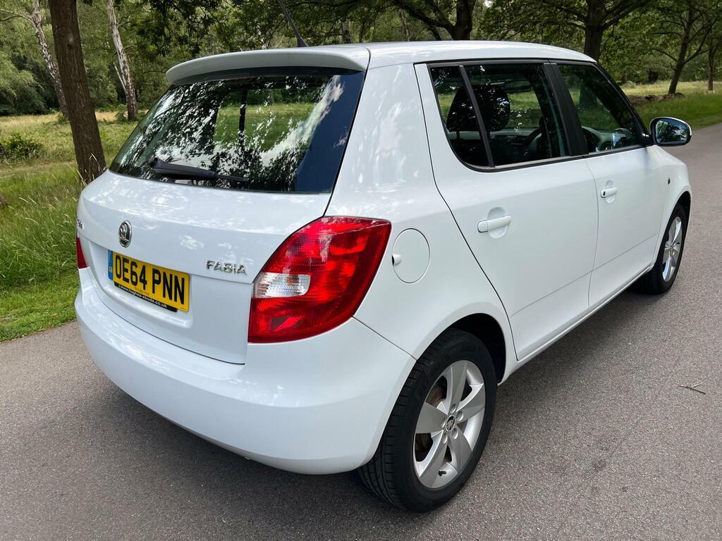 Skoda Fabia 1.2 Se Euro 5 White #6