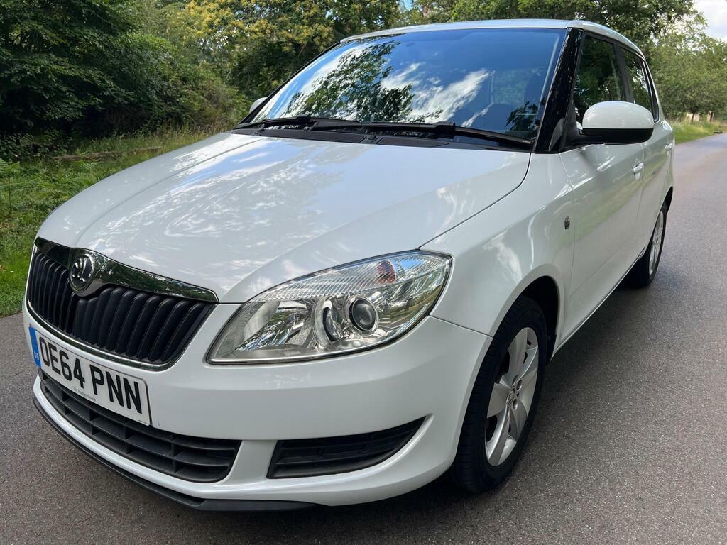 Skoda Fabia 1.2 Se Euro 5 White #3