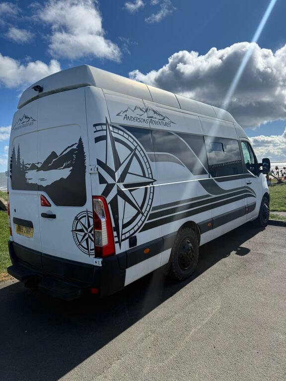 Vauxhall Movano Motorhome 2.3 Cdti 3500 Rwd L3 H3 Euro 5 2015 White #6