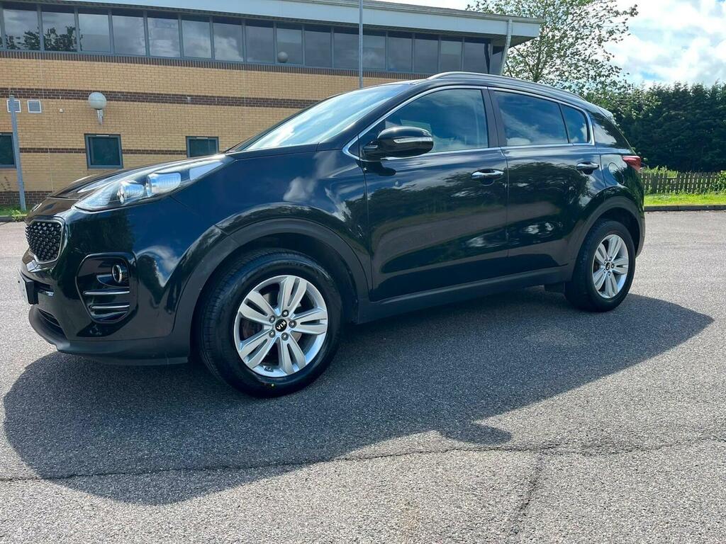 Kia Sportage Suv 1.7 Crdi 2 Euro 6 Ss 201666 FY66GOK Black #3