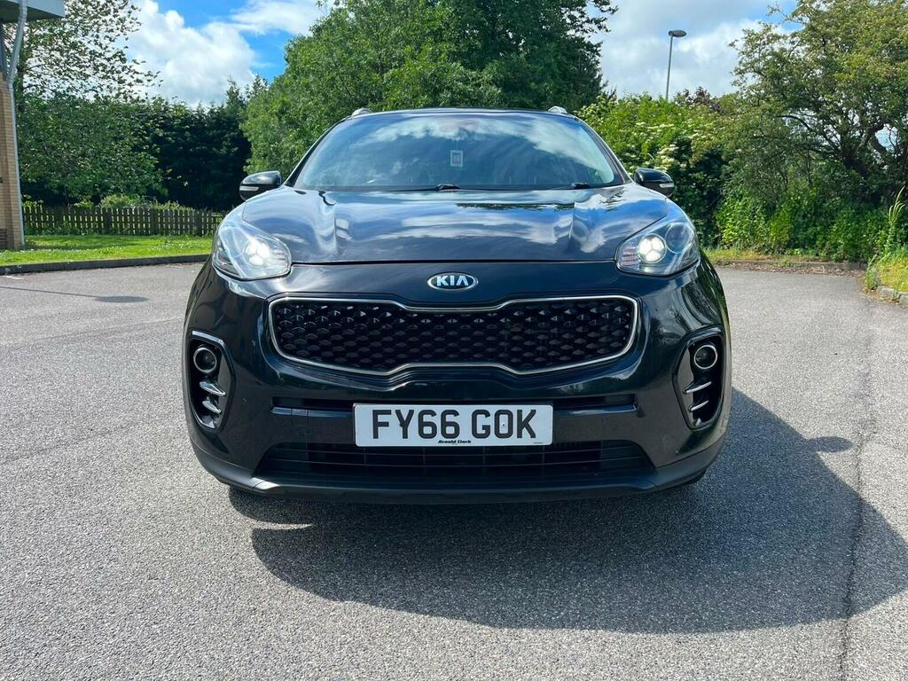Kia Sportage Suv 1.7 Crdi 2 Euro 6 Ss 201666 FY66GOK Black #5