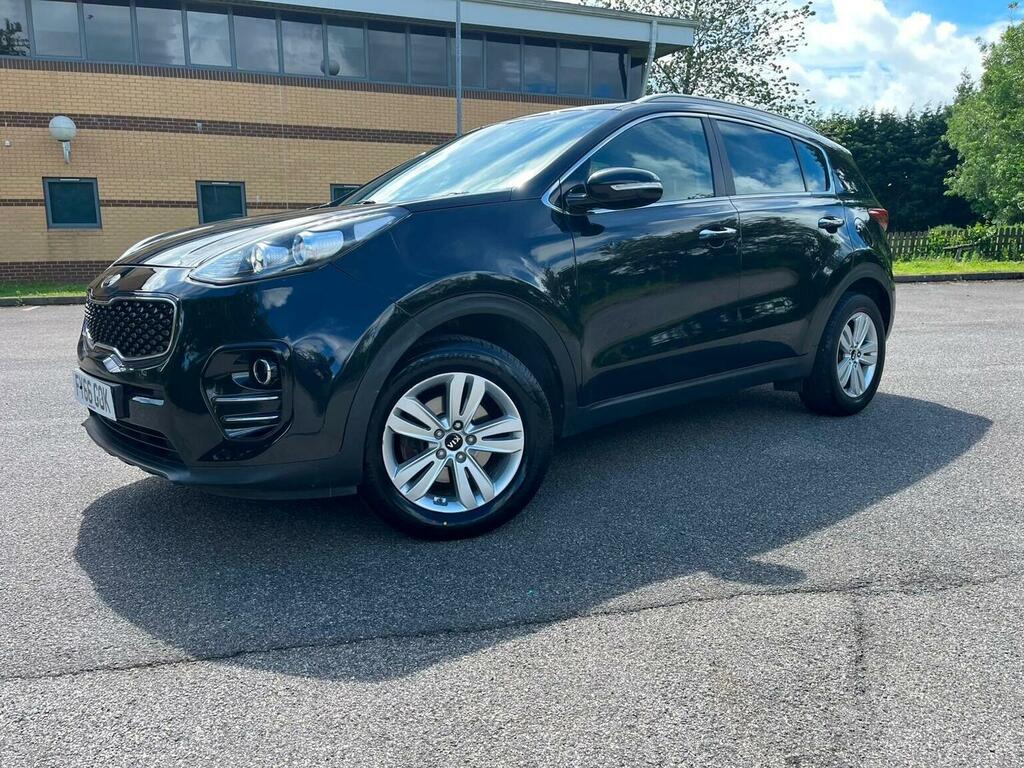 Kia Sportage Suv 1.7 Crdi 2 Euro 6 Ss 201666 FY66GOK Black #2
