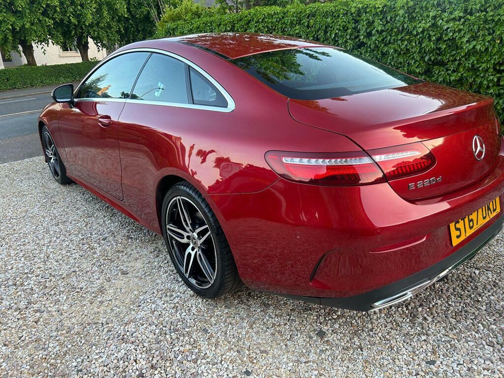 Mercedes-Benz E Class 2.0 E220d Amg Line G-tronic Euro 6 S S Red #6