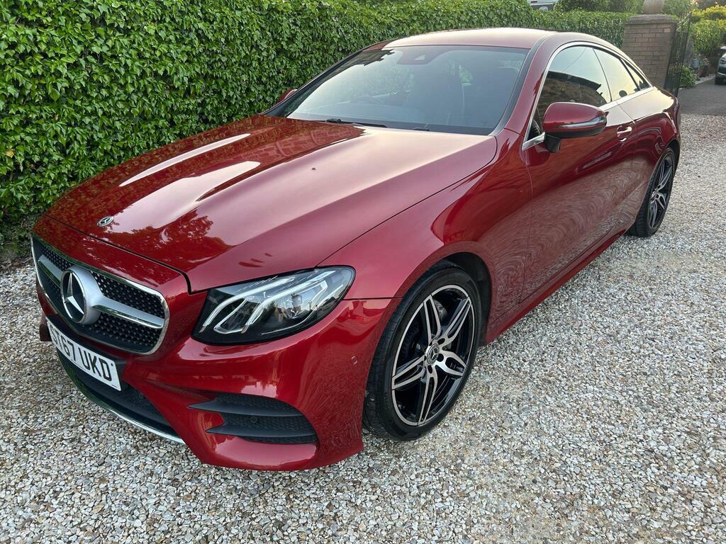 Mercedes-Benz E Class 2.0 E220d Amg Line G-tronic Euro 6 S S Red #4