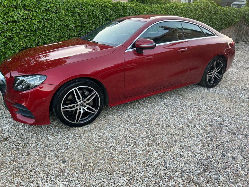 Mercedes-Benz E Class 2.0 E220d Amg Line G-tronic Euro 6 S S Red