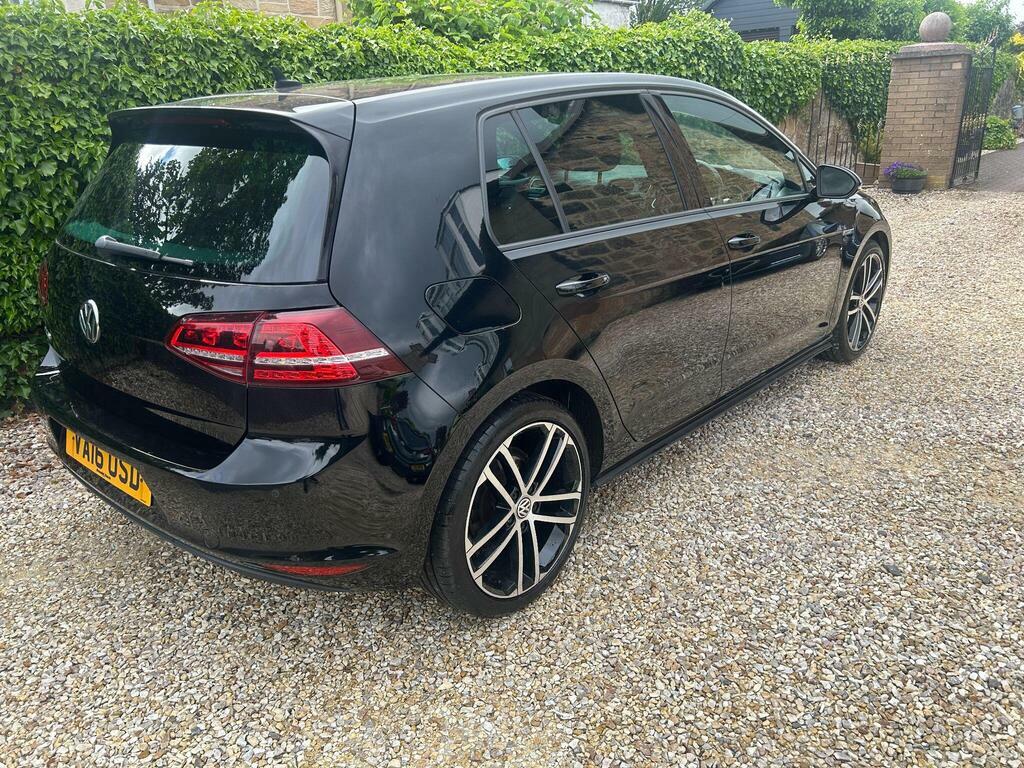 Volkswagen Golf Blue #13