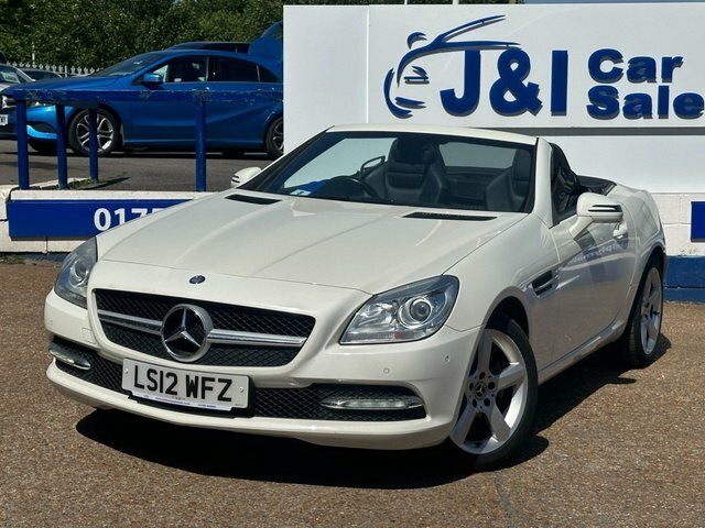 Mercedes-Benz SLK 1.8 Slk200 Blueefficiency Convertible G LS12WFZ White #2