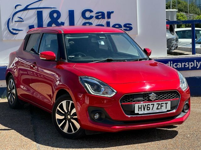 Suzuki Swift 1.0 Boosterjet Shvs Sz5 Hatchback Hybri Red