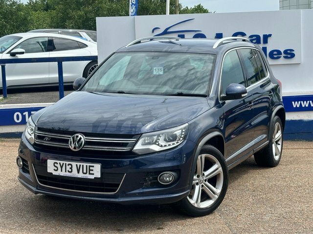 Volkswagen Tiguan 2.0 Tdi Bluemotion Tech R-line Suv Dsg SY13VUE Blue #2
