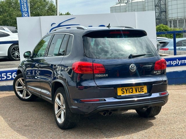Volkswagen Tiguan 2.0 Tdi Bluemotion Tech R-line Suv Dsg SY13VUE Blue #5
