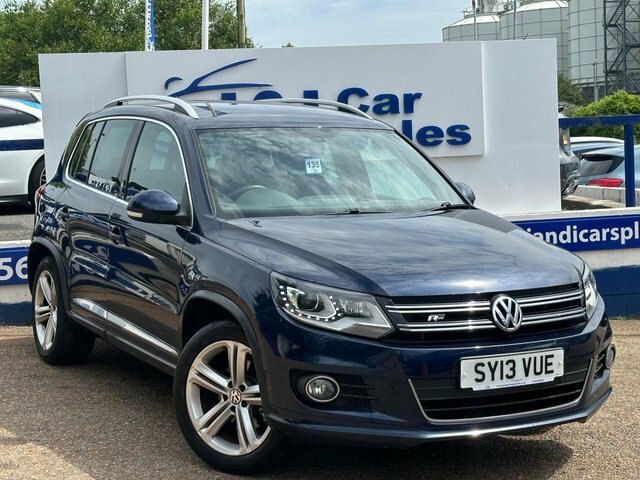Volkswagen Tiguan 2.0 Tdi Bluemotion Tech R-line Suv Dsg Blue