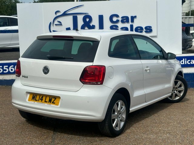 Volkswagen Polo 1.2 Match Edition Hatchback Euro ML14LWZ White #4