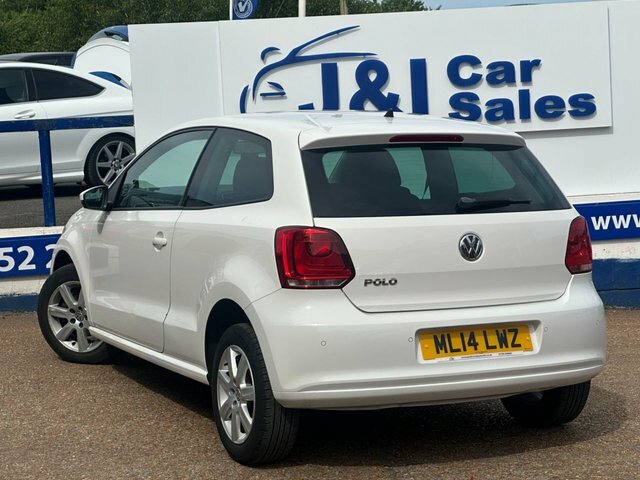 Volkswagen Polo 1.2 Match Edition Hatchback Euro ML14LWZ White #5