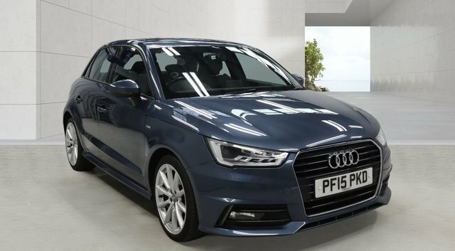 Audi A1 1.6 Tdi S Line Sportback Euro 6 Blue