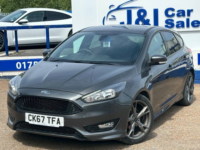 Ford Focus 1.0T Ecoboost St-line X Hatchback Manua CK67TFA Grey #2