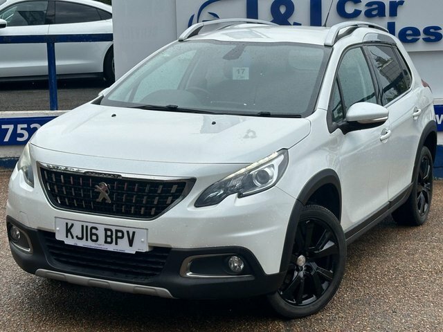 Peugeot 2008 1.6 Bluehdi Allure Suv Euro 6 S KJ16BPV White #2
