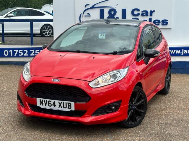 Ford Fiesta 1.0T Ecoboost Zetec S Red Edition Hatchback Pe NV64XUB Red #2