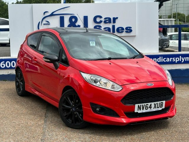 Ford Fiesta 1.0T Ecoboost Zetec S Red Edition Hatchback Pe Red