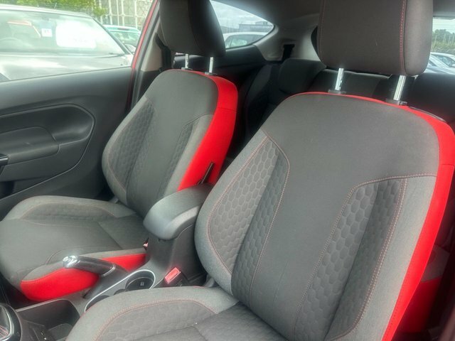 Ford Fiesta 1.0T Ecoboost Zetec S Red Edition Hatchback Pe NV64XUB Red #6