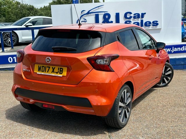 Nissan Micra 1.5 Dci Tekna Hatchback Euro 6 Orange #4