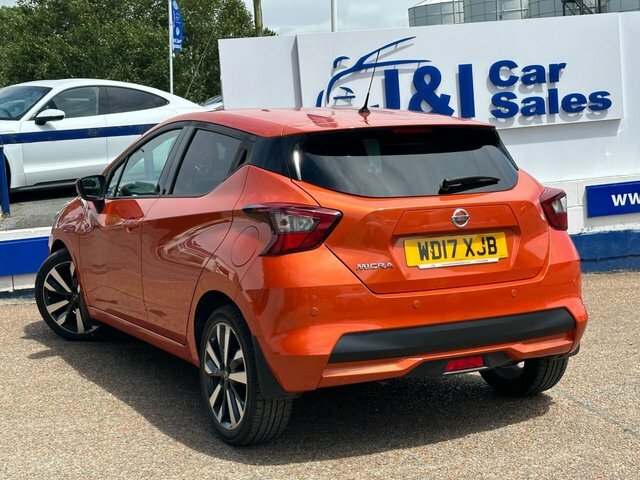 Nissan Micra 1.5 Dci Tekna Hatchback Euro 6 Orange #5