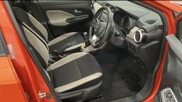 Nissan Micra 1.5 Dci Tekna Hatchback Euro 6 Orange #2