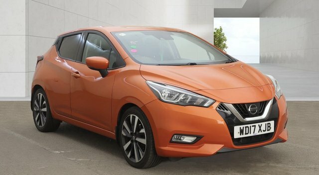 Nissan Micra 1.5 Dci Tekna Hatchback Euro 6 Orange