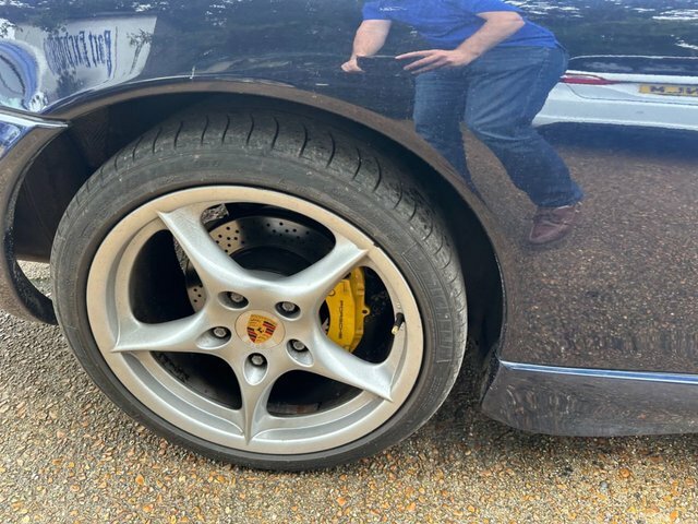 Porsche 911 3.6 996 Targa Grey #19