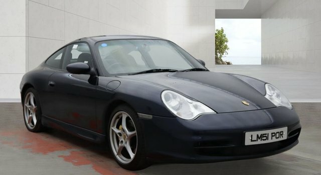 Porsche 911 3.6 996 Carrera 4 Coupe Awd 274 Blue
