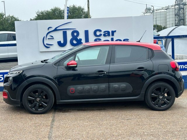 Citroen C3 1.2 Puretech Flair Hatchback Eur KR68VGM Black #3