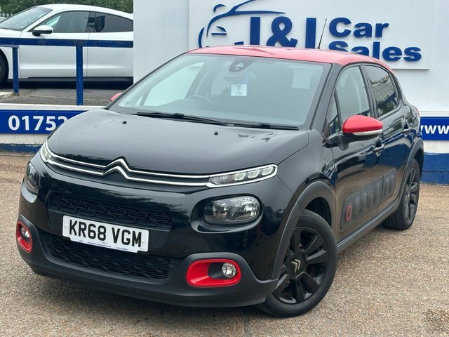 Citroen C3 1.2 Puretech Flair Hatchback Eur KR68VGM Black #2