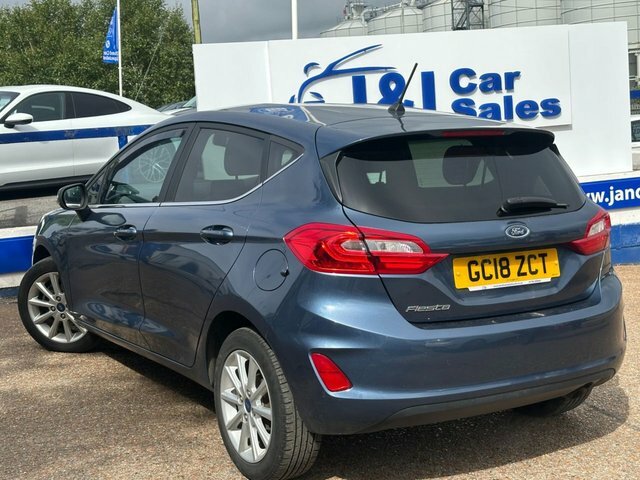 Ford Fiesta 1.0T Ecoboost Titanium Hatchback GC18ZCT Blue #5