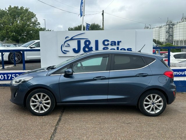 Ford Fiesta 1.0T Ecoboost Titanium Hatchback GC18ZCT Blue #3