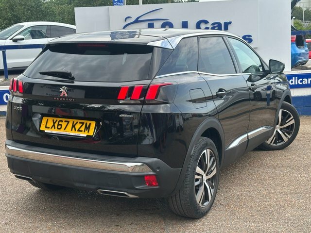 Peugeot 3008 1.2 Puretech Gt Line Suv Euro 6 LX67KZM Black #4