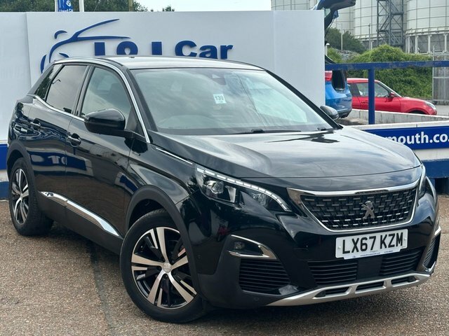 Peugeot 3008 1.2 Puretech Gt Line Suv Euro 6 Black