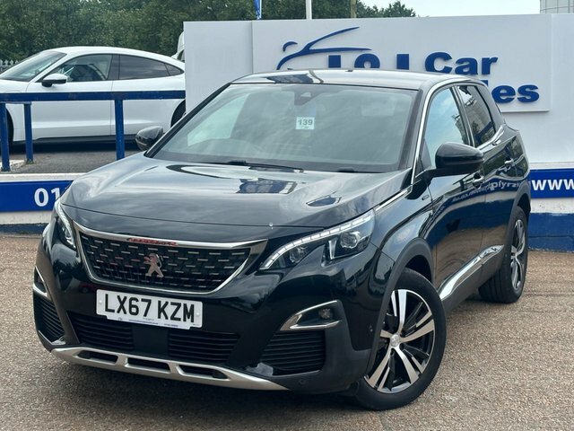 Peugeot 3008 1.2 Puretech Gt Line Suv Euro 6 LX67KZM Black #2