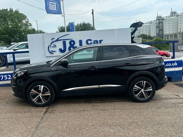 Peugeot 3008 1.2 Puretech Gt Line Suv Euro 6 LX67KZM Black #3