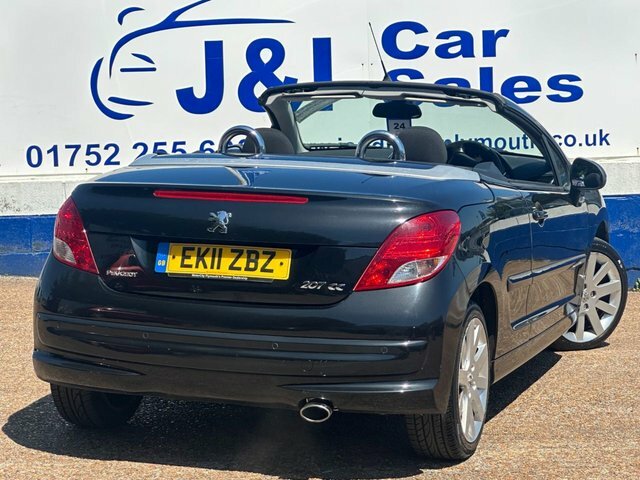 Peugeot 207 CC 1.6 Cc Gt 120 Bhp Black #4