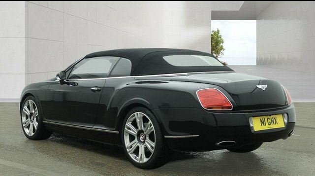 Bentley Continental Gt 6.0 W12 Gtc Convertible 4Wd Euro 4 Black #6