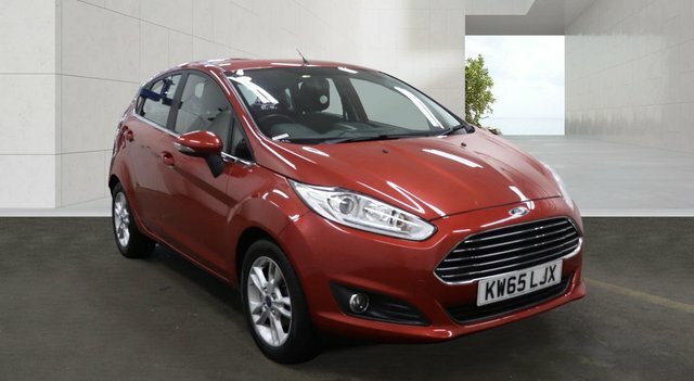 Ford Fiesta 1.0T Ecoboost Zetec Hatchback Eu Red
