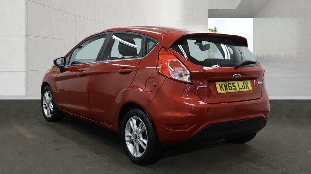Ford Fiesta 1.0T Ecoboost Zetec Hatchback Eu Red #5