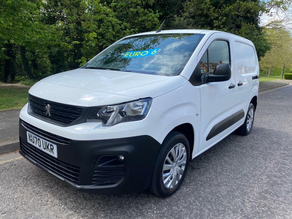 Peugeot Partner 1000 1.5 Bluehdi 100 Professional Van NU70UKR White #2