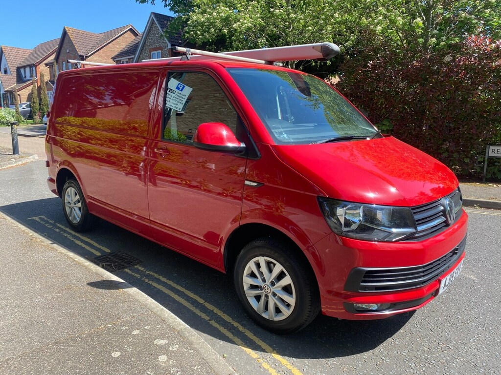 Volkswagen Transporter 2.0 Tdi Bmt 102 Highline Van Euro 6 Red