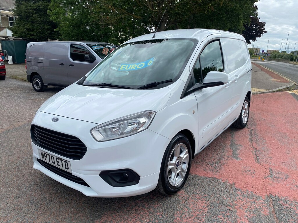 Ford Transit Courier 1.0 Ecoboost Limited Van 6 Speed WP70ETD White #2